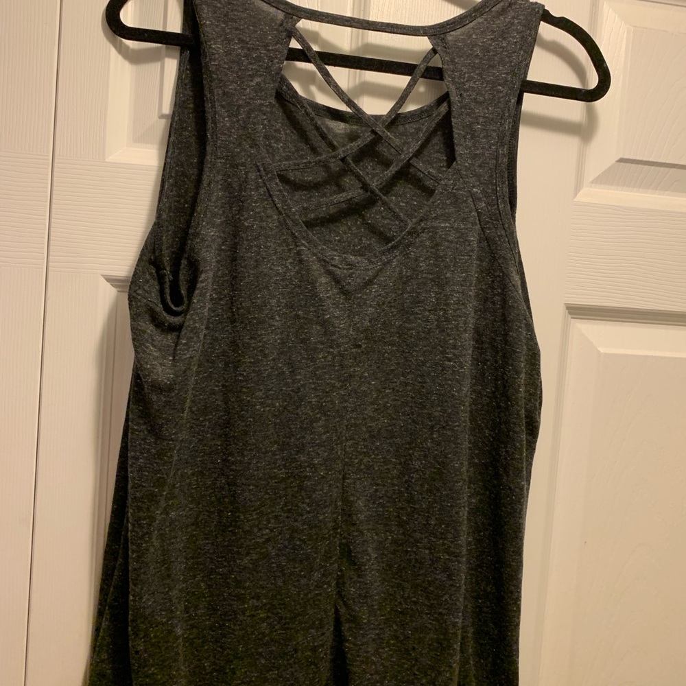 Criss back workout tank